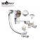 Bathtub Drain Fitting Plastic Sink Overflow Bath Filler With Waste