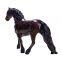 Chinese Factory Direct PVC Soft Vinyl Safe Animal Toys Customs Plastic Animal Figure Toys Friesian Horse