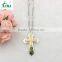 Wholesale Cluster Cross Carven Pattern Cross Pendants