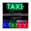 Led Super Bright Auto Vehicles Car Plastic Signal Taxi Top Light Box Taxi Roof Light Board Windshield Sign Car Lighting