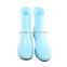SALE 100% PVC woman high heel half rain boots