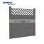 Factory Custom Laser Cut Outdoor Decorative Metal Fence Panels Powder Coated Aluminium Privacy Trellis Fencing Garden