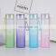 Factory Directly Sale Reusable Water Bottle Frosted Glass with Lid And Rubber Rope Buckle