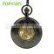 Topearl Jewelry Classic Black Mechanical Pocket Watch Wholesale LPW260