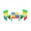 Hot Sell Bullet DIY Children Plastic Interlocking Building Block Toy for Kids