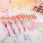 Wholesale 10pcs High Quality Luxury Makeup Brushes Professional Private Label Custom Makeup Brushes set