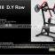 Plate load gym machine strength sport equipment whole body exercise machine row lat pull down machine