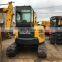 Komatsu original mini excavator pc55 , Second hand mini digger with blade , Komatsu excavators
