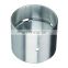 Tehco Bimetal Bearing Made of Steel and AlSn20Cu Heavy Load and Cooling Machine Steel Bushing Customize Different Sizes Bushing