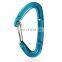 JRSGS  Aluminium Carabiner Clips Wire Gate Snap Hook 12KN Customized the LOGO S7806S