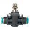 Factory Supplier Pneumatic 3 way Equal Tee Tube Connector