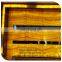 persian green onyx, honey yellow onyx with glass tile