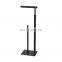Toilet Roll Holder Free Standing Toilet Paper Holder Stand Alone Bathroom Tissue Dispenser