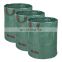 Collapsible 500L spring collecting bucket large leaf garden grass storage basket for lawn