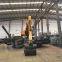 Construction Equipment Amphibious Excavator with Pontoon Undercarriage