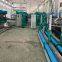 Hay bale net wrap knitting machine