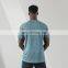 Quick Dry 100% Polyester Hot Sale Casual Gym Sports Wear Short Sleeve Men's T-shirt Workout Athletic Training Running Clothes