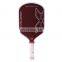 New Edge Guard Aramid Red Carbon Fiber Fabric 16mm Thickness Picklaball Paddle Thermoformed For Advance Player USAPA Approved