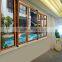 Aluminum Swing Windows/aluminium windows and doors comply with AS2047