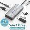 PW-6P-SV?subosen USB c hubs USB A 5Gbps USB-C Gbps PD100W HDMI-compatible 4K@30Hz