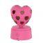 Portable Bluetooth Karaoke Radio Speaker 3D Stereo Surround Column with RGB LED Light and 3W Output Power for Parties