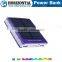 Hot selling portable charger power bank,Solar power bank charger for iPhone Samsung