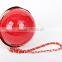 2015 fashion acrylic tellurion ball clear clutch bag