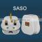 Saudi Arabia Electric Plug 3 Flat Pin Plug With FUSED SASO Approval