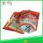 Aluminium foil stand up pouch printed food packaging bag