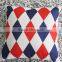 linen colmfortable printed decorated throw pillow