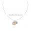Fashion Korea Chains Jewelry Crystal Cucurbit Shape Pendant Necklace