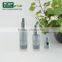 20ml 30ml PETG Cosmetics Child Proof Dropper Bottle in clear and light green color