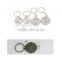 Eco-friendly Alloy Calendar key chain key finder key ring for gift custom key chain metal key chain