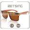 Bamboo eyeglasses polarized UV400 revo lenses wood eyeglasses