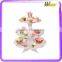 hot sale supermarket promotion christmas 3 tier party cupcake stand for birthday party