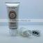 New Premium Plastic Tube Cosmetic Packaging With Square Acrylic Cap