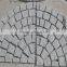 best price natural cobblestone quartz driveway mesh paver