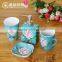 4pcs set ceramic hand painted bathroom accessories set