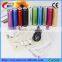 Functional Aluminum power bank 2600mah new product 2016 China supplier