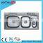 Factory Price!!! 2016 JOMOLA Stable Quality JTF-10050 Triple Bowl Sink Unique Kitchen Sink on sale
