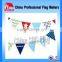 high quality birthday party wedding site decorative fabric bunting