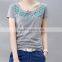 Create Your Own T Shirt Cotton Spandex Top Fashion Girl T Shirt Large Quantity