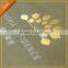White Kraft Paper Bag With Gold Stamping