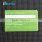 Color Printable Master Card Size Transparent Plastic Card