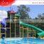 outdoor plastic pool slide structure playground play                        
                                                Quality Choice