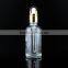 100ml glass bottle essential oil bottle clear glass bottle with aluminum cap
