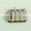 Eco-friendly metal iron 20mm antique ladder lock buckle for strap