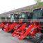 WOLF mini articulated front end wheel loader farm tractor ZL10F for hot sale Weifang loader