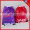 Factory price hdpe drawstring leather bag