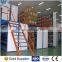 mezzanine racking,Heavy Duty Pallet Rack Storage / Metal Shelving System / Pallet Rack Supported Mezzanine